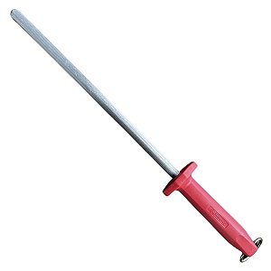 Chaira Estriada Profissional Mundial 12" (30,5cm) Cabo Vermelho