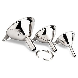 Conjunto Funil Dosador 3 peças 7 cm 4,7 cm 4 cm Hércules UC100