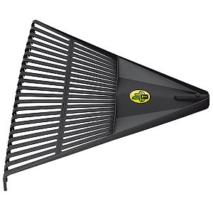 Vassoura Plástica Preta Tramontina com 22 Dentes sem Cabo