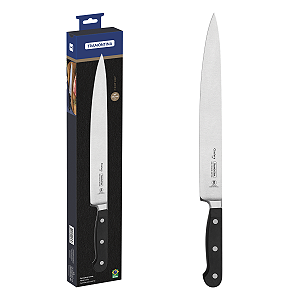 Faca para Carne 10" Tramontina Century com Lâmina em Aço Inox e Cabo em Policarbonato e Fibra de Vidro