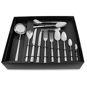 Faqueiro Inox estojo de papelao 101 peças MYKONOS Hercules 4000-101CP