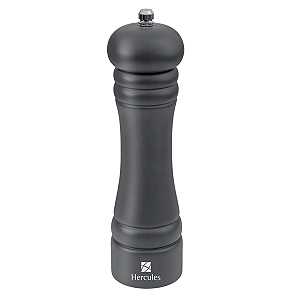 Moedor de Sal e Pimenta em Madeira 20cm Soft Touch Hercules Cinza MO40-20CZ