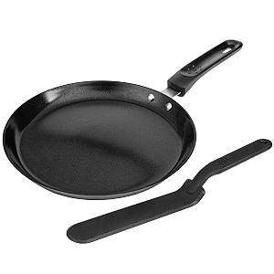 Frigideira Versatile Antiaderente 22CM Tapioqueira Preta com Espatula 600ml Hercules PA180-T22PR