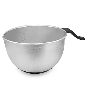 Bowl Medidor em Aço Inox com Alça em Silicone Hercules 23cm 3,5L BM23-23