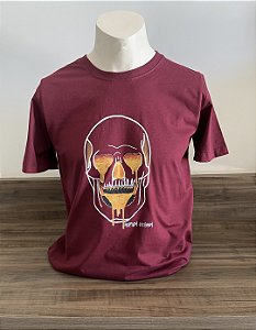 CAMISETA caveira fogo