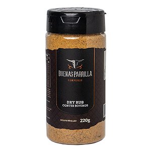Dry rub para cortes bovinos 220g pote