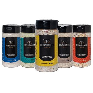 KIT 5 Sal de Parrilla 500g pote