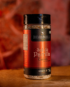 Sal de Parrilla para Carne 275g pote - Linha Alecrim na Brasa