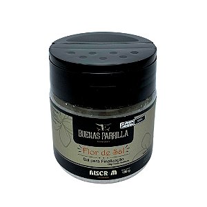 Flor de sal 150g pote - Linha Alecrim na Brasa