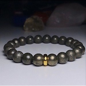 Pulseira Pirita Rolada