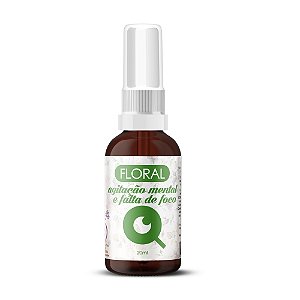 FLORAL AGITAÇÃO MENTAL E FALTA DE FOCO 20ML