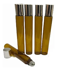 FRASCO ROLLON 10ML AMBAR (COMPLETO)