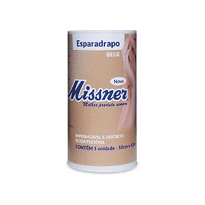 ESPARADRAPO BEGE IMPERMEAVEL 10CM x 4,5M - MISSNER
