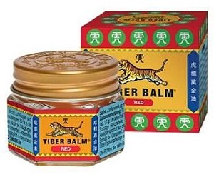 BÁLSAMO TIGRE - TIGER BALM - VERMELHO 19G