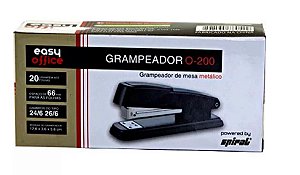 Grampeador 26/6 20fl O-200 Easy Office - 1 UN