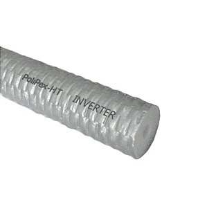Tubo Isolante Polietileno Blindado Inverter Branco 3/8 10mm Barra de 2 metros