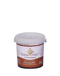CERA DEPILATÓRIA DONA PELE CHOCOLATE 270G