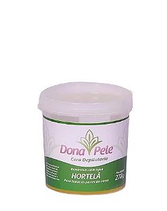 CERA DEPILATÓRIA DONA PELE HORTELÃ 270G