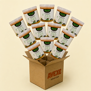 CERA DEPILATORIA AVEXE 🥥AGUA DE COCO🥥 270G - 12 UNIDADES