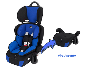 Cadeira Cadeirinha Assento Carro Infantil 9 a 36kg Versatti Tutti Baby  Preto - Uppistore