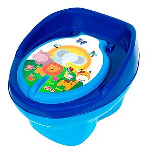 Troninho Infantil Penico Bichinhos Styll baby Azul