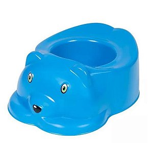 Piniquinho Troninho Infantil Ursinho Azul Styll baby