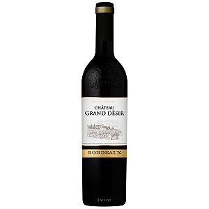 Vinho Tinto Francês Château Grand Desir Bordeaux 2019