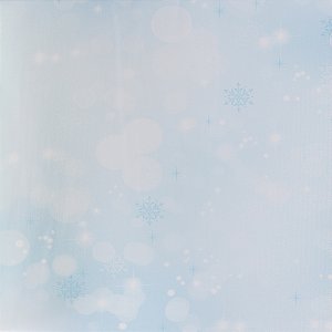 Papel de Parede Infantil Flocos de Neve Azul - Coleção Yoyo 2 Kantai