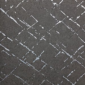 Papel de Parede Textura Cinza Chumbo com Brilho - Coleção Grace 4 Kantai