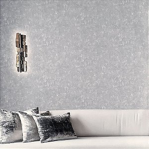 Papel de Parede Cimento Queimado Cinza Claro - Coleção Space IX Kantai
