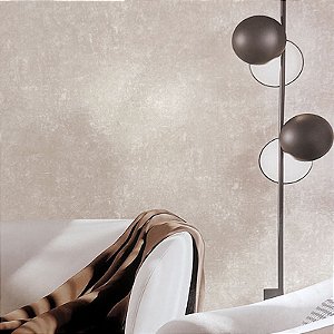 Papel de Parede Cimento Queimado Bege - Coleção Space IX Kantai