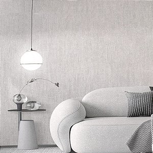 Papel de Parede Efeito Tecido Bege Claro - Coleção Space IX Kantai