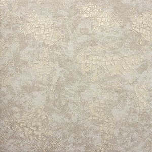 Papel de Parede Textura Croco Bege Escuro Brilho - Coleção Classici 6 Kantai