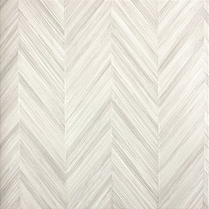 Papel de Parede Chevron Bege Acinzentado com Brilho - Coleção Poet Chart 4 | Kantai