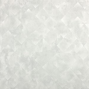 Papel de Parede Geométrico Mosaico Cinza Claro com Brilho - Coleção Poet Chart 4 | Kantai