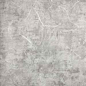 Papel de Parede Efeito Mármore Cinza Detalhes em Brilho - Coleção Poet Chart 4 | Kantai