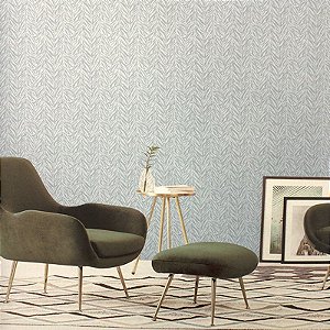 Papel de Parede Animal Print Cinza Leve Brilho - Coleção Poet Chart 4 | Kantai