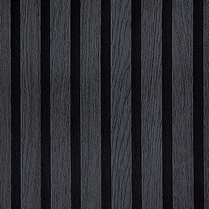 Papel de Parede Ripado Cinza Escuro Leve Brilho - Coleção Adi Tare 2 | Kantai