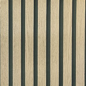 Papel de Parede Ripado Marrom Leve Brilho - Coleção Adi Tare 2 | Kantai