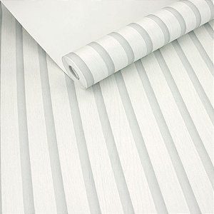 Papel de Parede Ripado Off-White Leve Brilho - Coleção Adi Tare 2 | Kantai