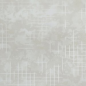 Papel de Parede Linhas Geométricas Cinza Detalhes em Brilho - Coleção Adi Tare 2 | Kantai