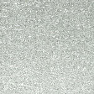 Papel de Parede Geométrico Estilizado Cinza Brilho - Coleção Classici 2 | Kantai