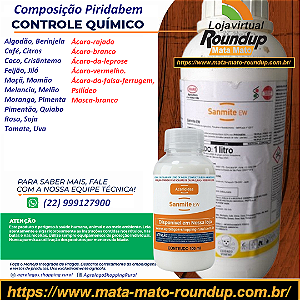Acaricida Sanmite Fracionado 100 ml - Composição Piridabem