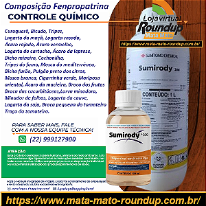 Acaricida Sumirody 300 Fracionado 100 ml - Composição Fenpropatrina