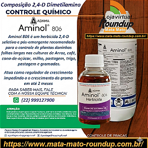 Herbicida Aminol Àcido 2,4-D - Fracionado 100 ml