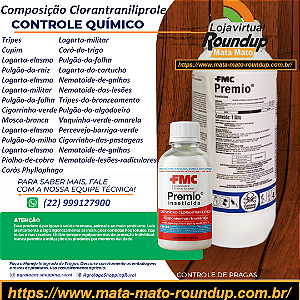 Inseticida Prêmio Fracionado 100 ml - Clorantraniliprole