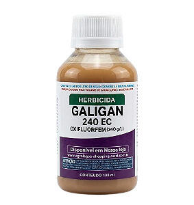 Herbicida Galigan fracionado 100 ml - Oxifluorfem