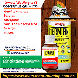Inseticida Termifin Fipronil Ce - Fracionado 100 ml