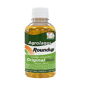 Glifosato Roundup Fracionado 200 ml - Glifosato 48% Veneno Mata Mato Herbicida