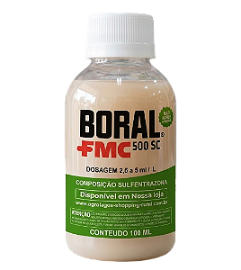 Herbicida Boral 500 SC Fracionado 50 ml - Sulfentrazona Mata Tiririca seletivo para gramas e jardins